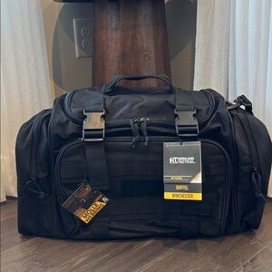 Noble and Tactical Black Duffel Bag